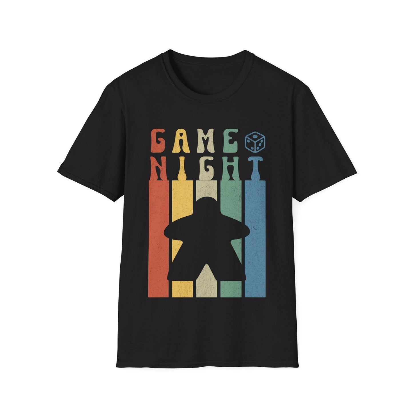 Board Game Night Shirt Sunburst RPG