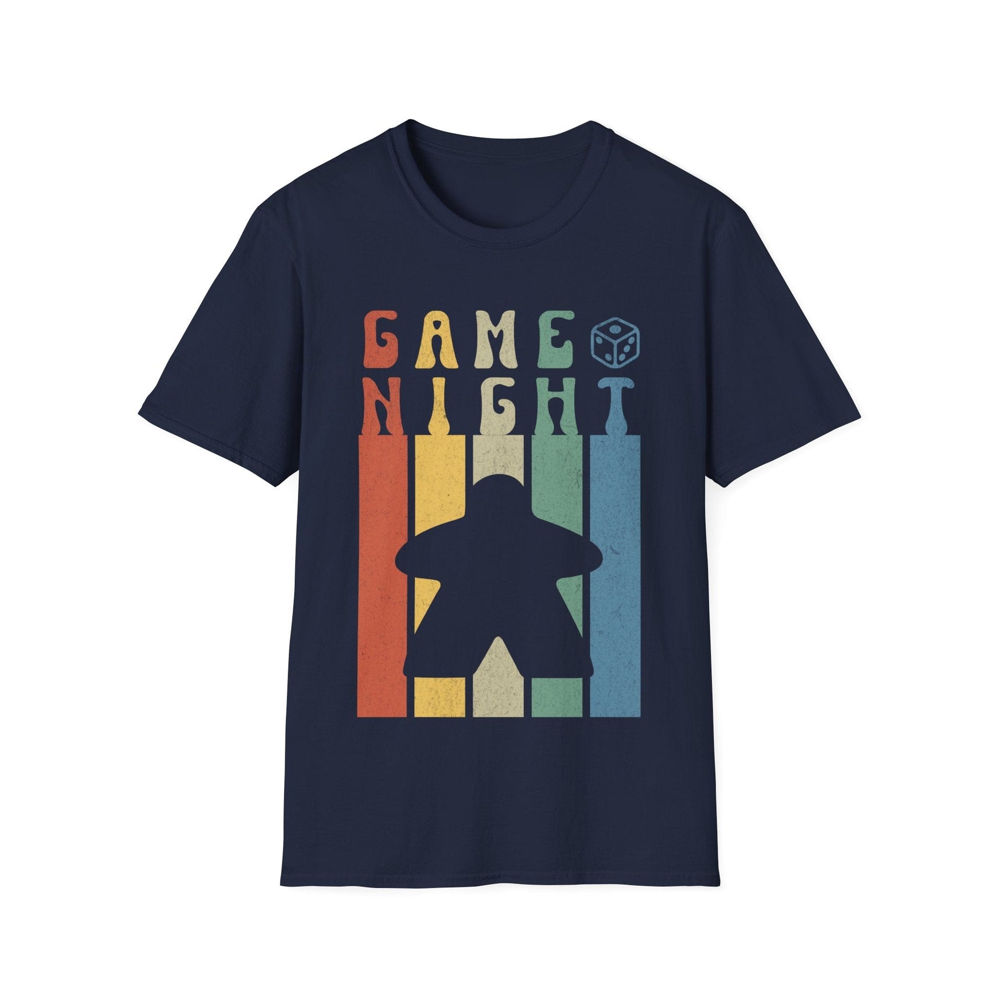 Board Game Night Shirt Sunburst RPG