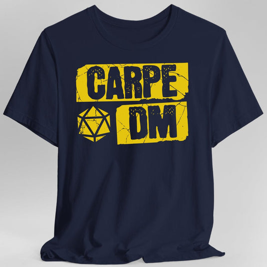 Carpe DM Dungeon Master T-Shirt Sunburst RPG