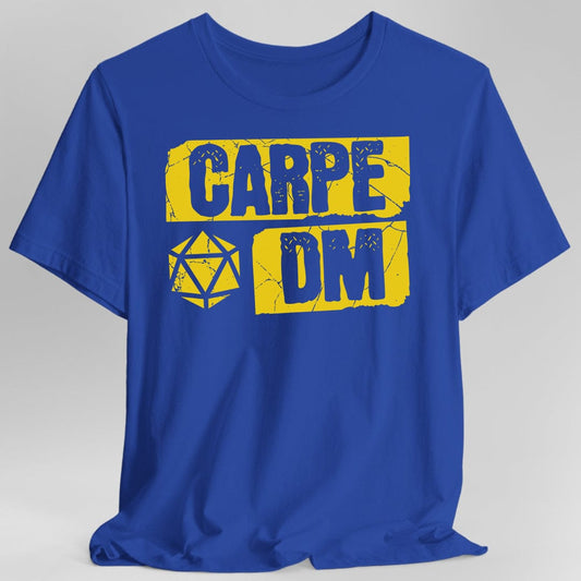 Carpe DM Dungeon Master T-Shirt Sunburst RPG