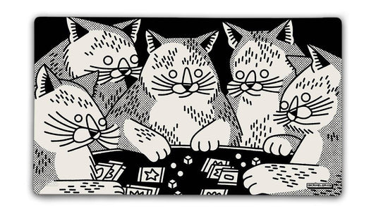 Cat Game Night Playmat Jankmats