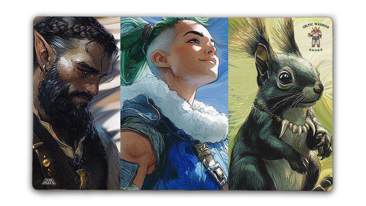 Celtic Commander TCG Playmat Jankmats