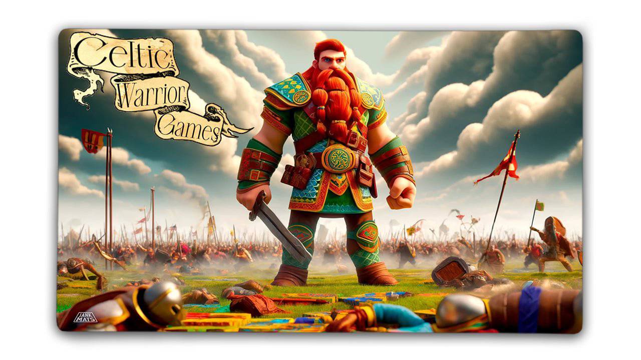 Celtic Warrior TCG Playmat Jankmats