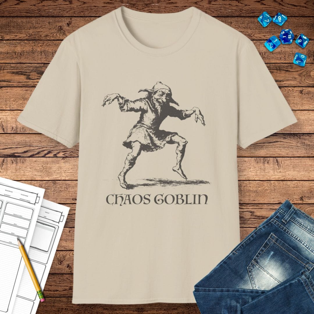 Chaos Goblin Shirt Sunburst RPG