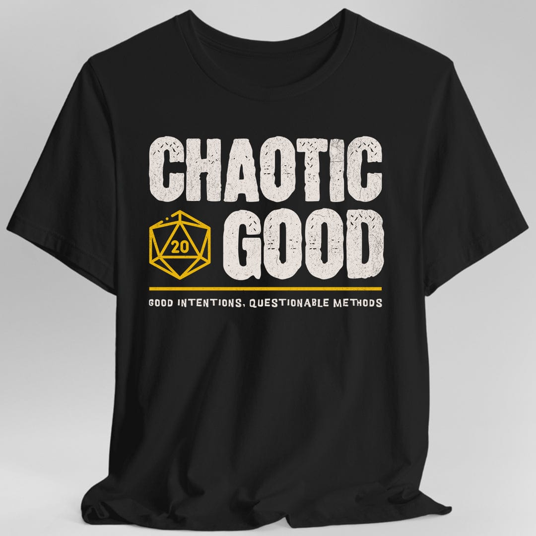 Chaotic Good Shirt - DnD Alignment T-shirt Sunburst RPG