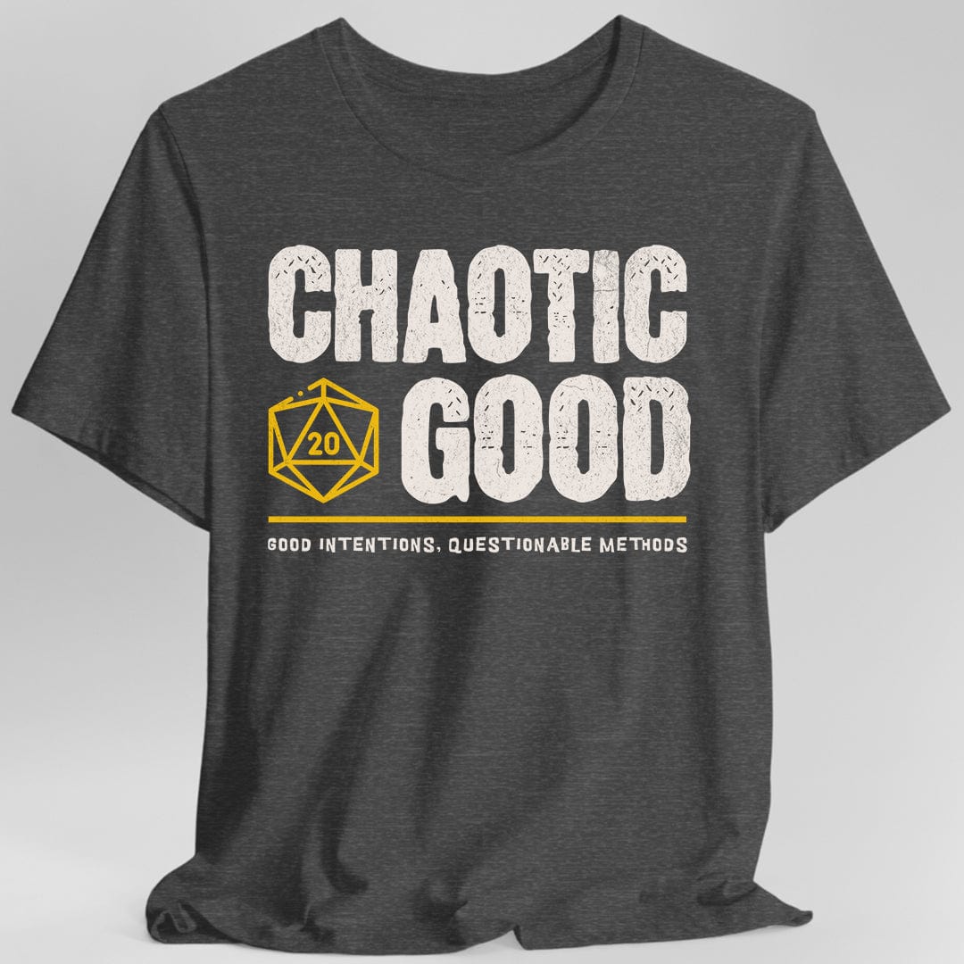 Chaotic Good Shirt - DnD Alignment T-shirt Sunburst RPG