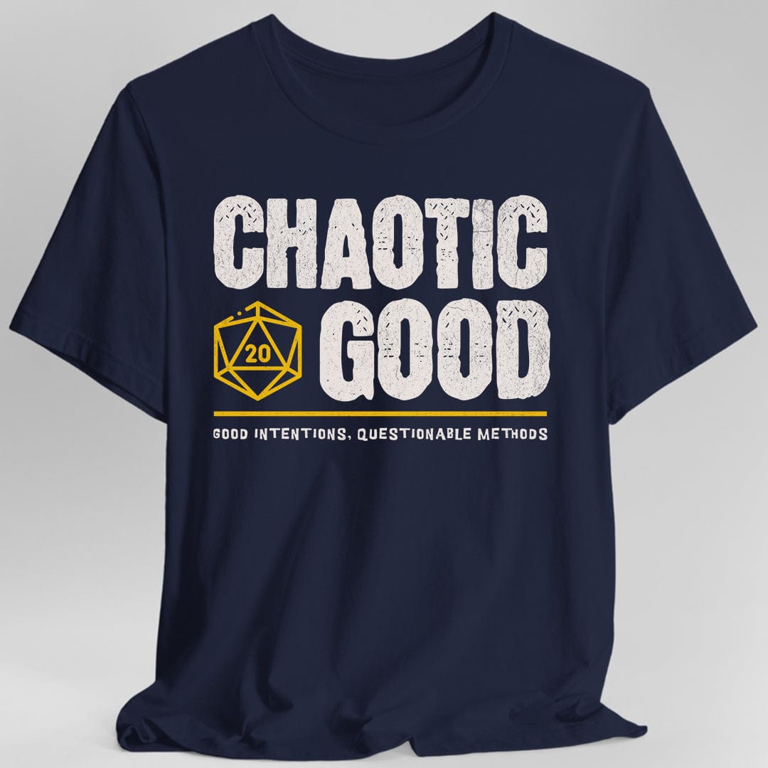 Chaotic Good Shirt - DnD Alignment T-shirt Sunburst RPG