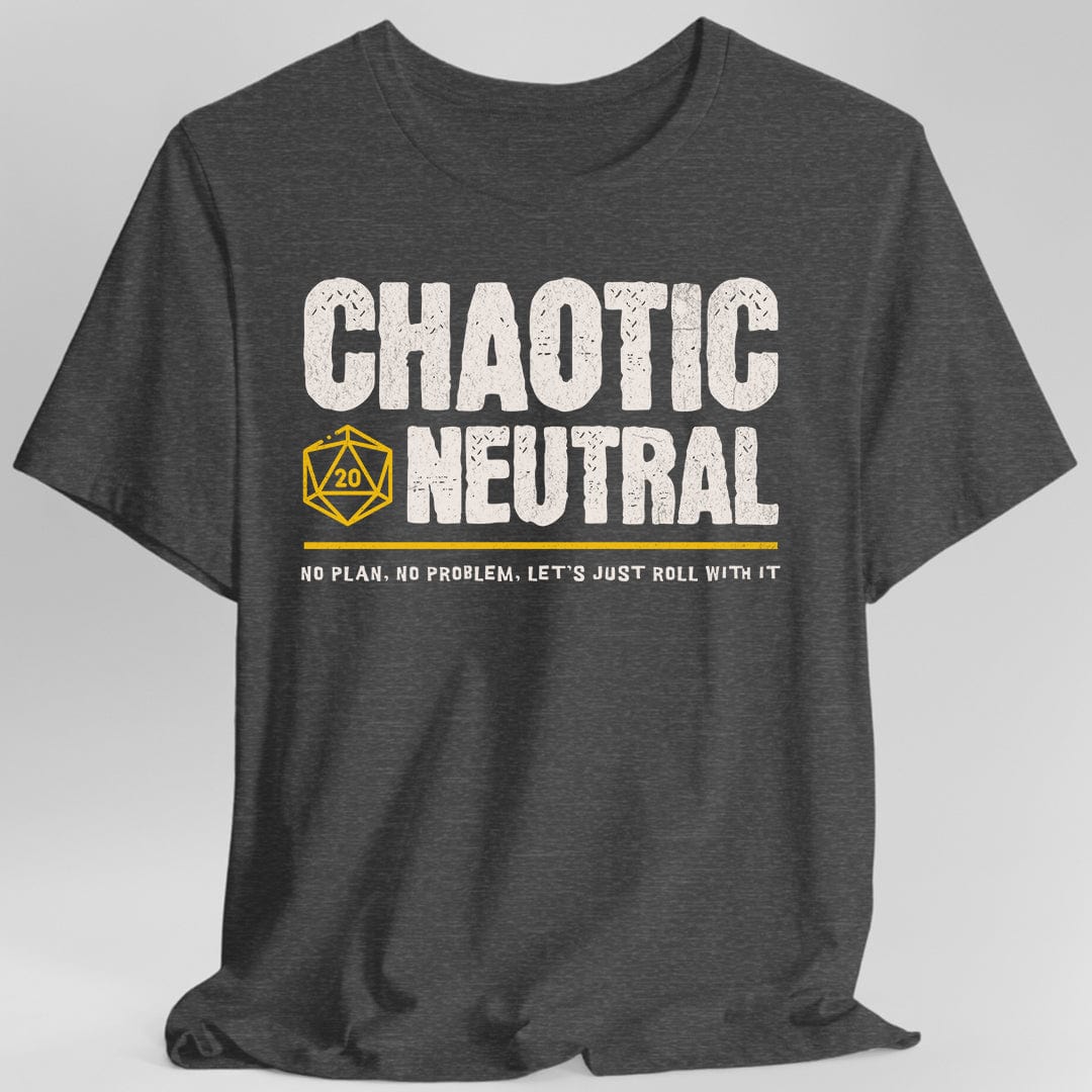 Chaotic Neutral Shirt - DnD Alignment T-shirt Sunburst RPG