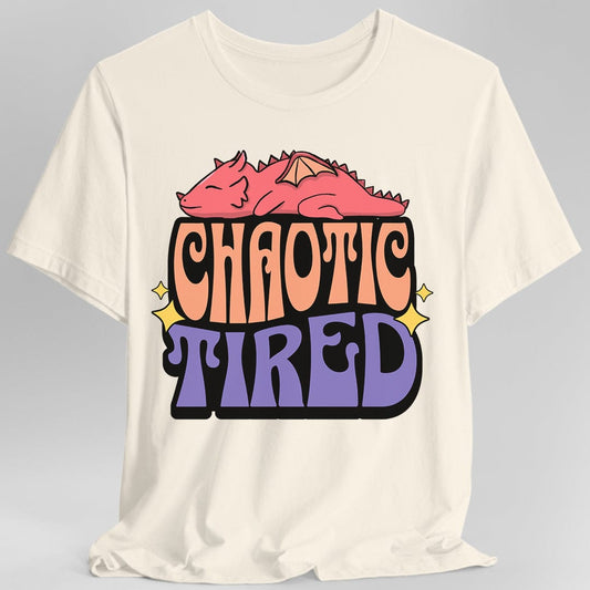 Chaotic Tired Alignment Shirt Sunburst RPG