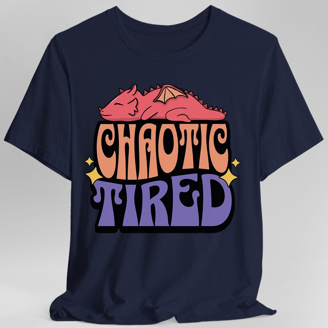 Chaotic Tired Alignment Shirt Sunburst RPG