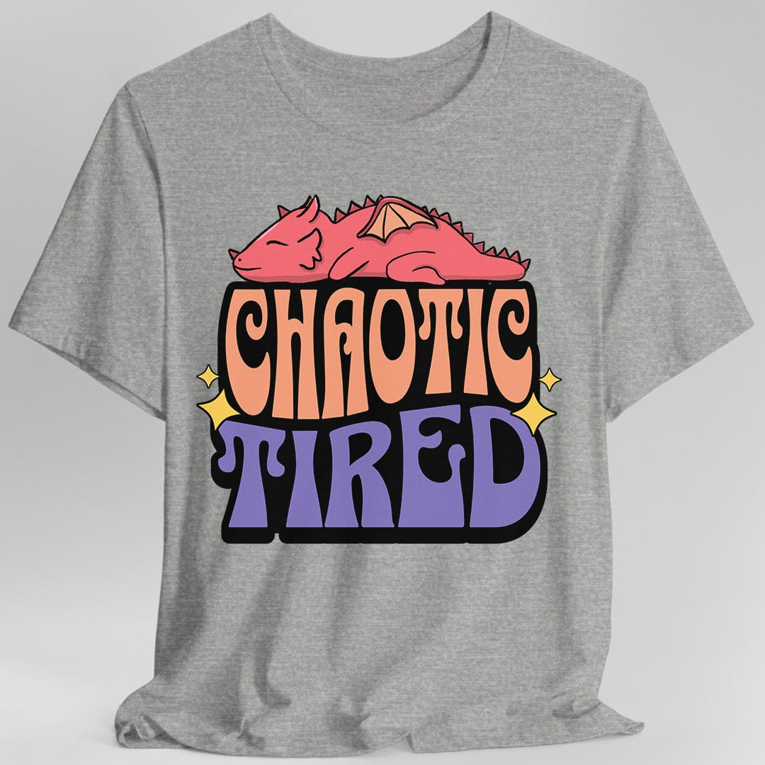 Chaotic Tired Alignment Shirt Sunburst RPG