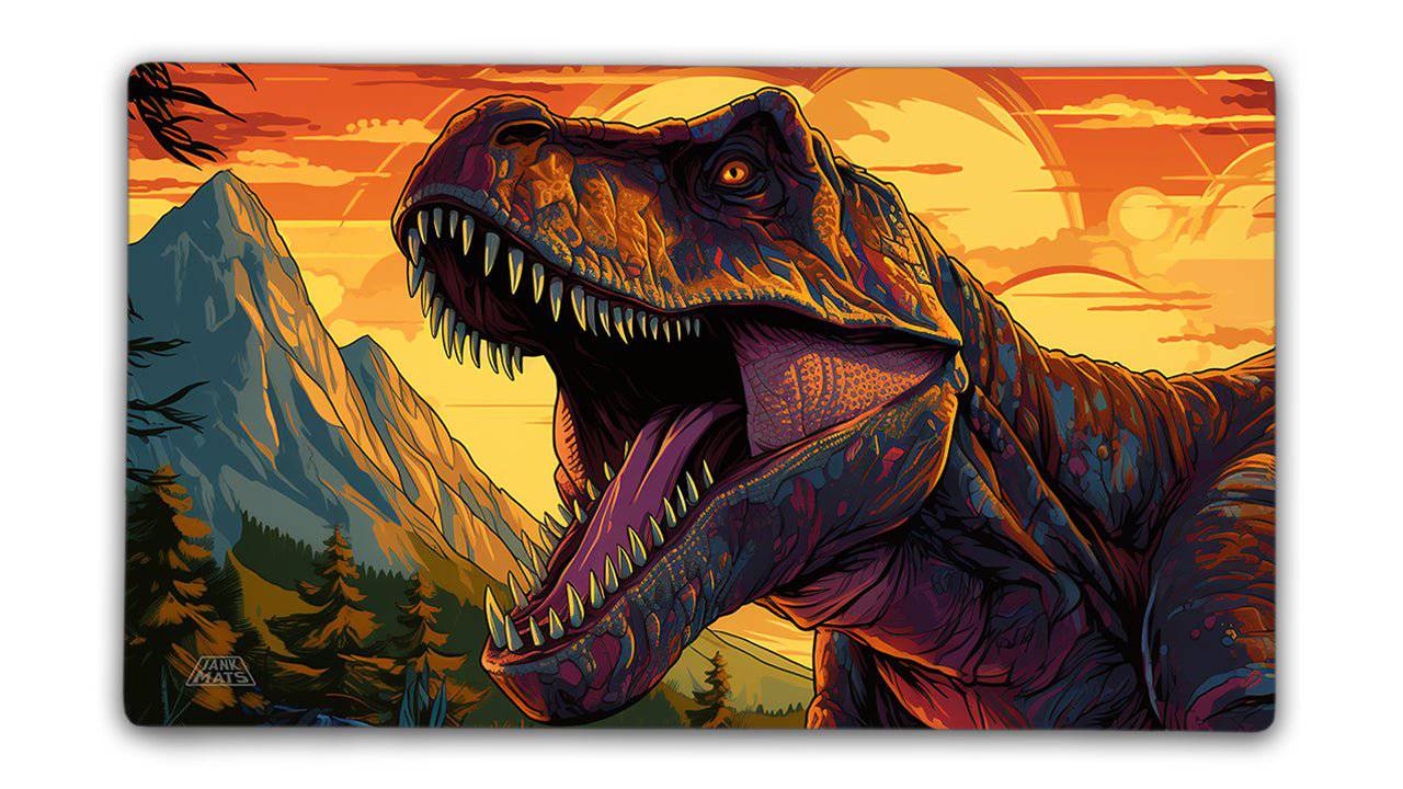 Classic T-Rex TCG Playmat or XL Desktop Jankmats