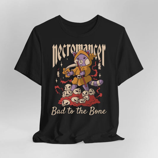 Cute Necromancer T-Shirt Sunburst RPG