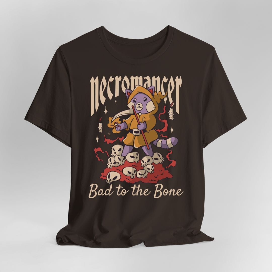 Cute Necromancer T-Shirt Sunburst RPG