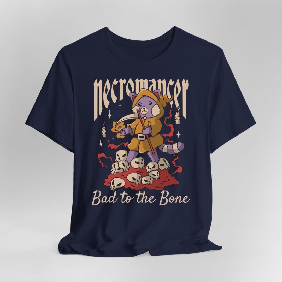 Cute Necromancer T-Shirt Sunburst RPG