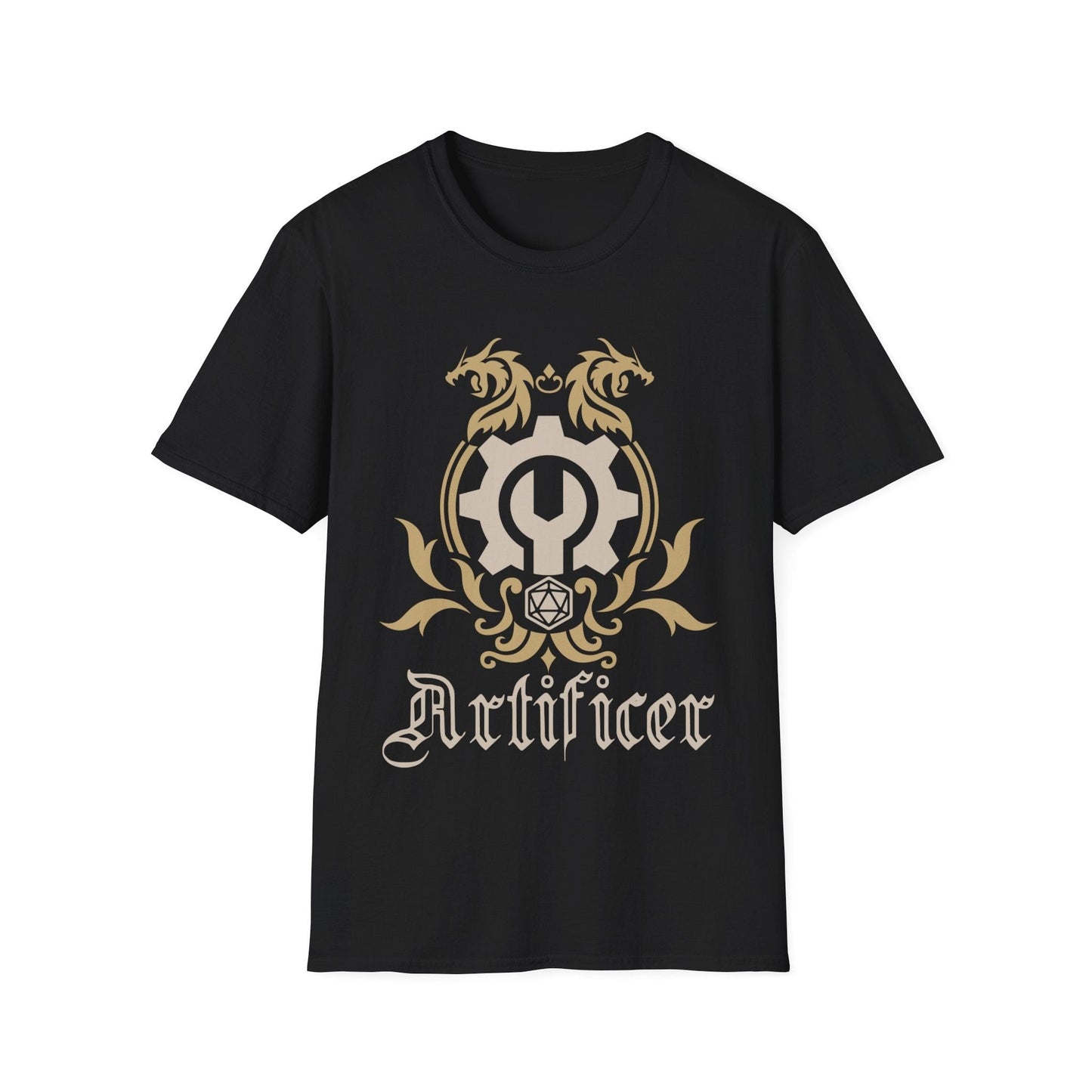 D&D Artificer Class Emblem T-Shirt Sunburst RPG