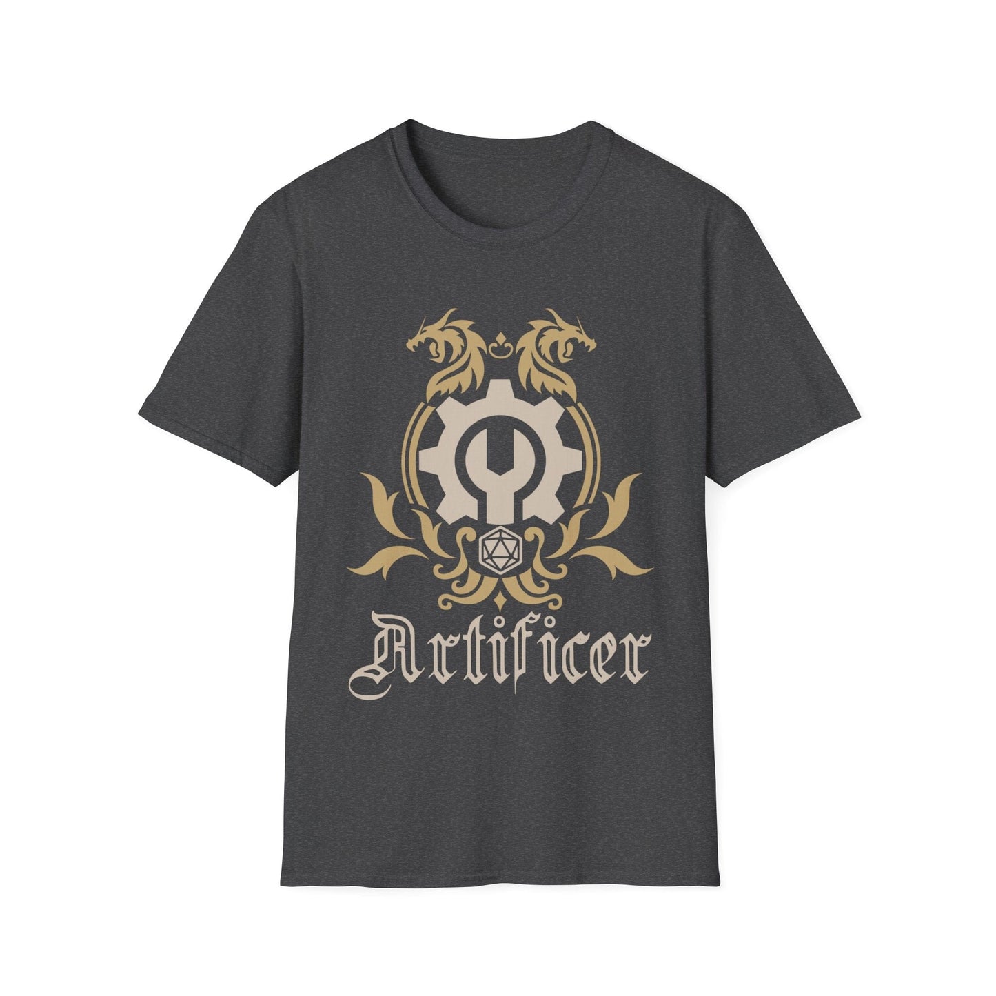 D&D Artificer Class Emblem T-Shirt Sunburst RPG