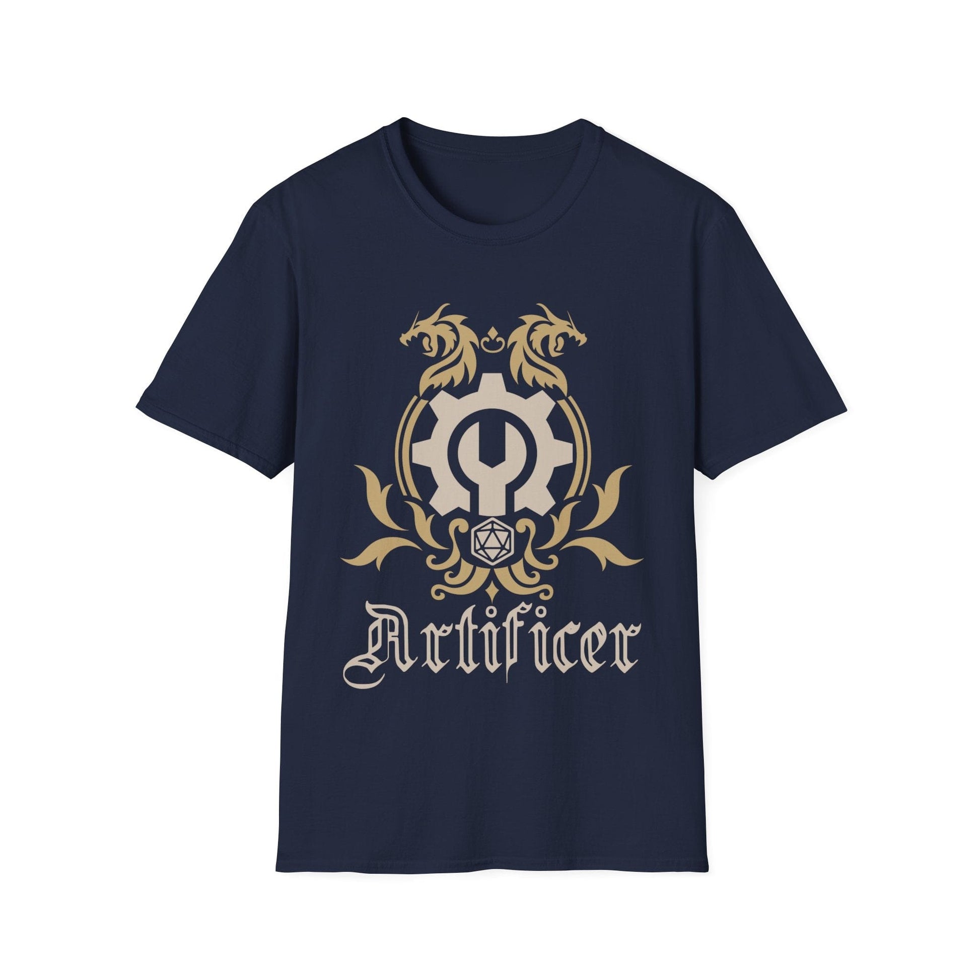 D&D Artificer Class Emblem T-Shirt Sunburst RPG