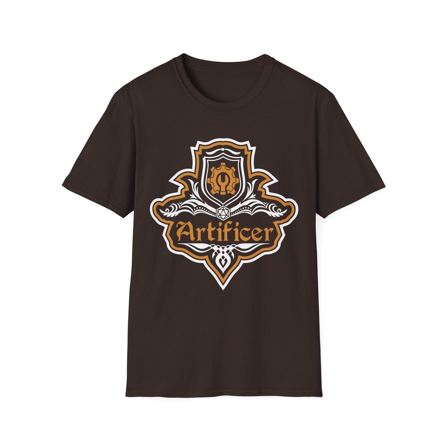 D&D Artificer Class Fancy Emblem T-Shirt Sunburst RPG