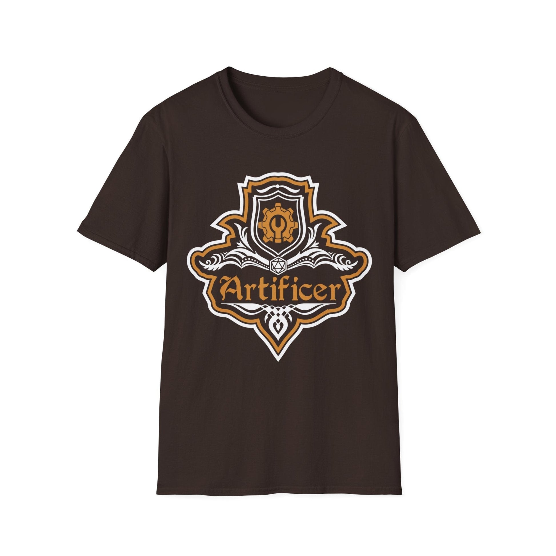 D&D Artificer Class Fancy Emblem T-Shirt Sunburst RPG