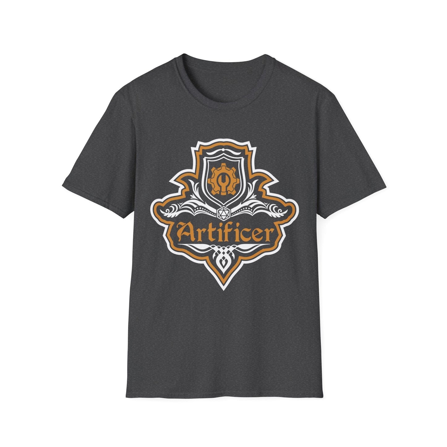 D&D Artificer Class Fancy Emblem T-Shirt Sunburst RPG