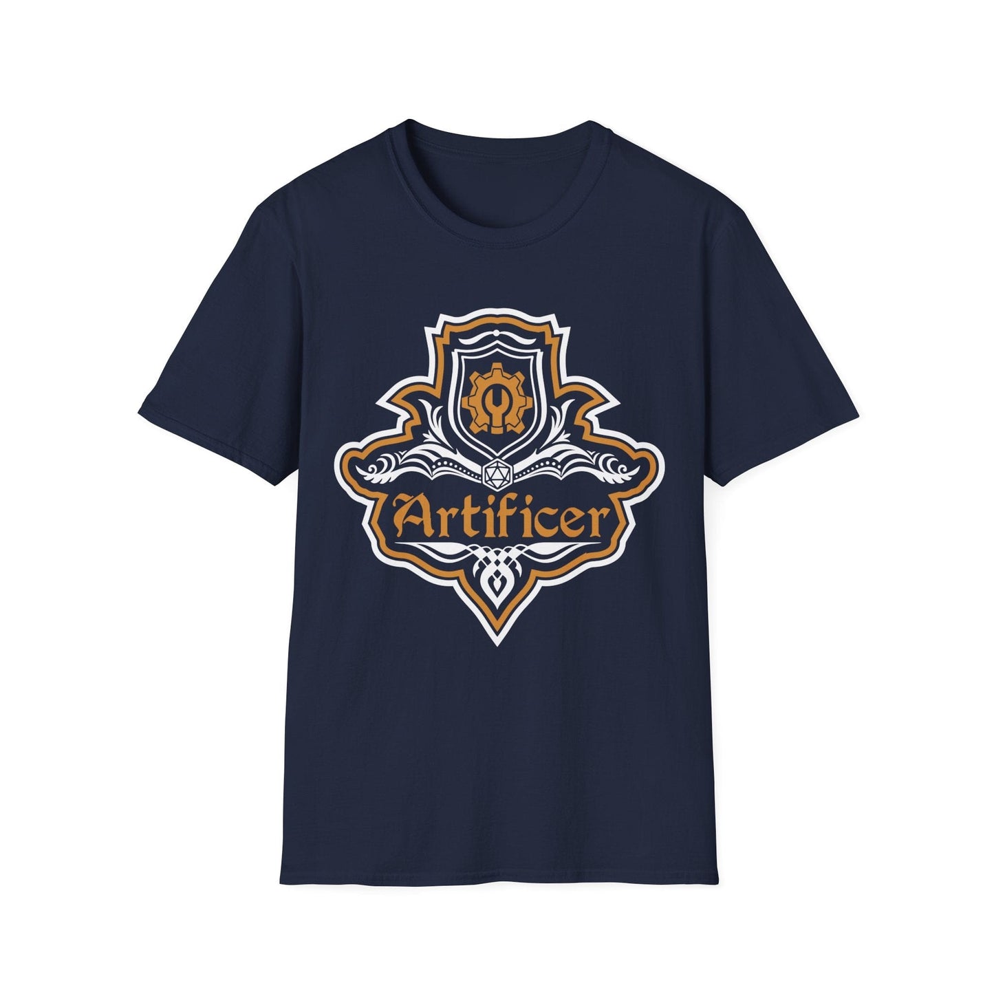 D&D Artificer Class Fancy Emblem T-Shirt Sunburst RPG