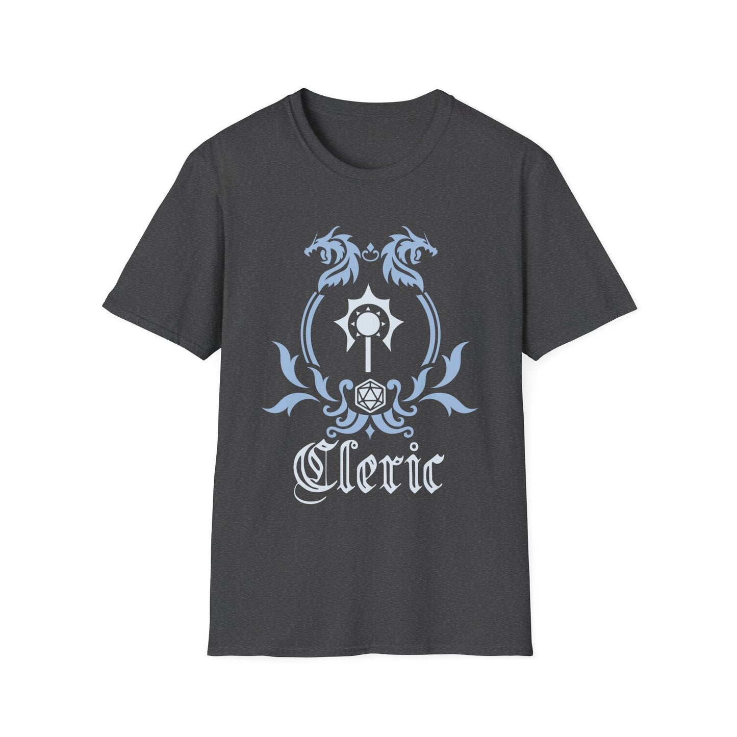 D&D Cleric Class Emblem T-Shirt Sunburst RPG