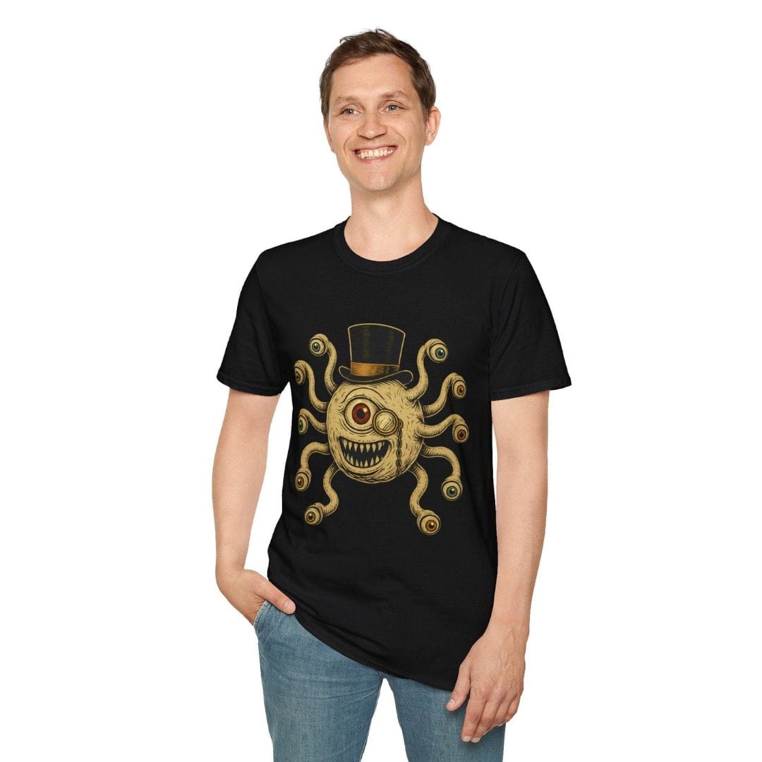 D&D Dapper Beholder Shirt Sunburst RPG