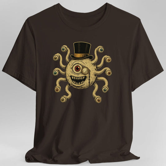D&D Dapper Beholder Shirt Sunburst RPG