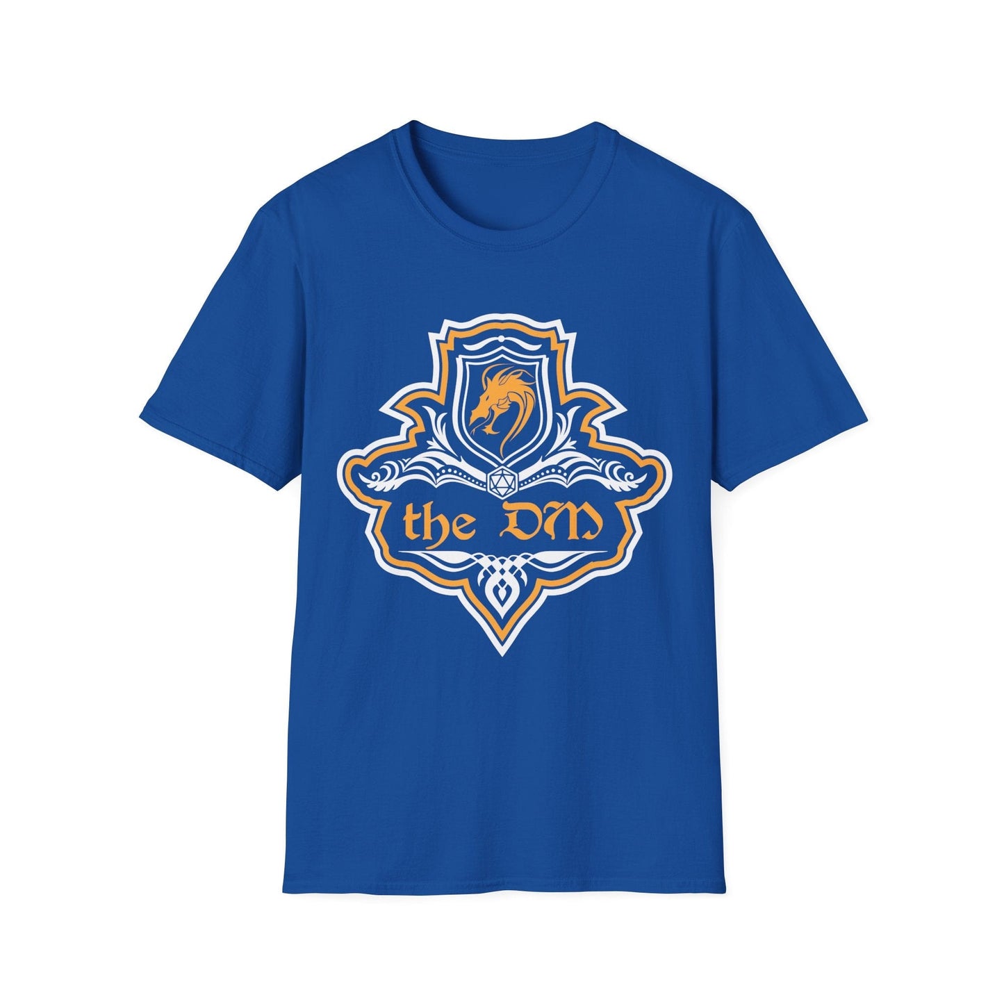 D&D DM Fancy Emblem T-Shirt for Dungeon Masters Sunburst RPG