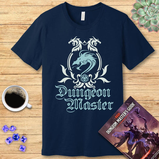D&D Dungeon Master DM Emblem T-Shirt Sunburst RPG