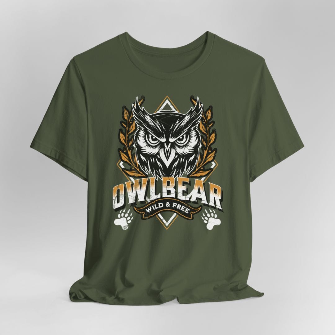 D&D Owlbear Shirt Sunburst RPG