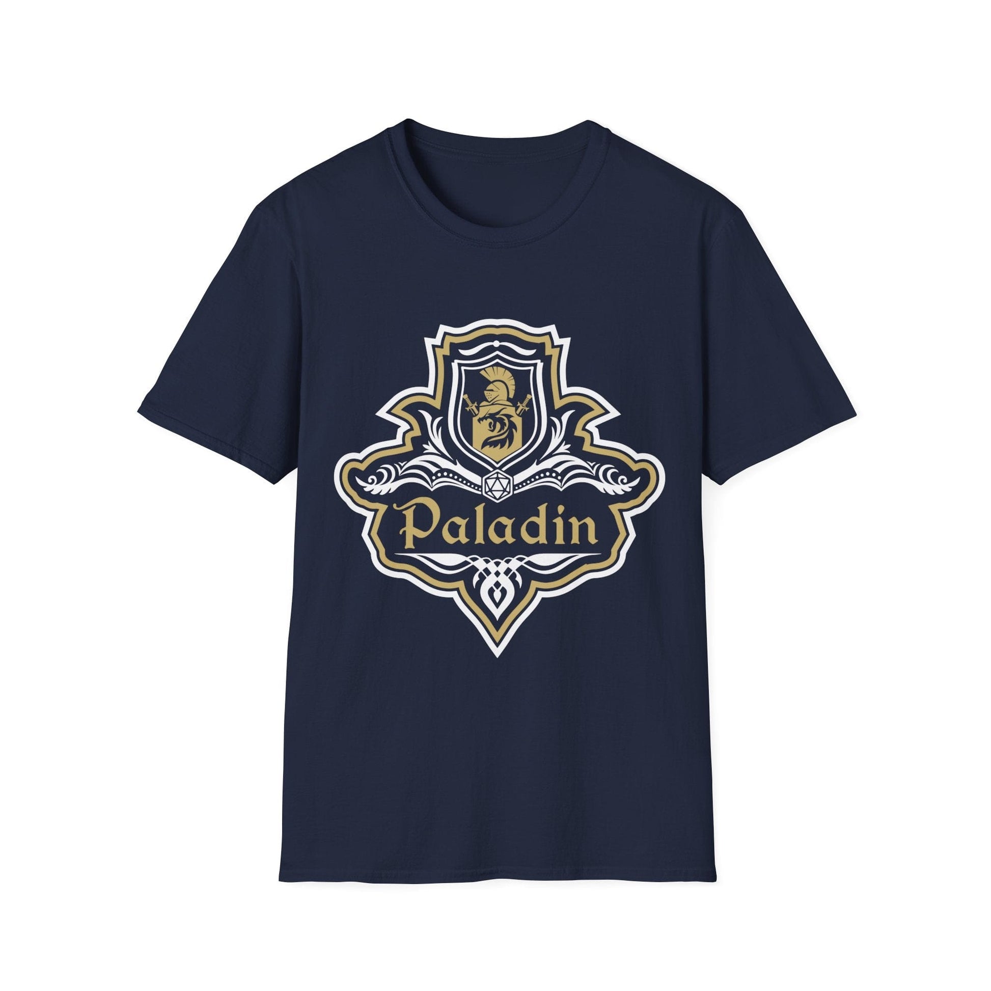 D&D Paladin Class Fancy Emblem T-Shirt Sunburst RPG
