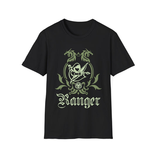 D&D Ranger Class Emblem T-Shirt Sunburst RPG