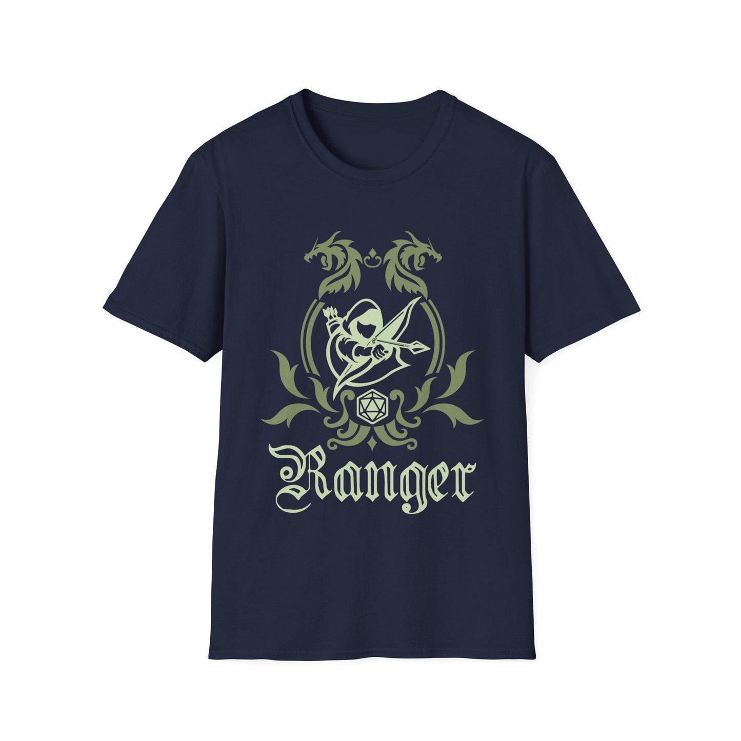 D&D Ranger Class Emblem T-Shirt Sunburst RPG