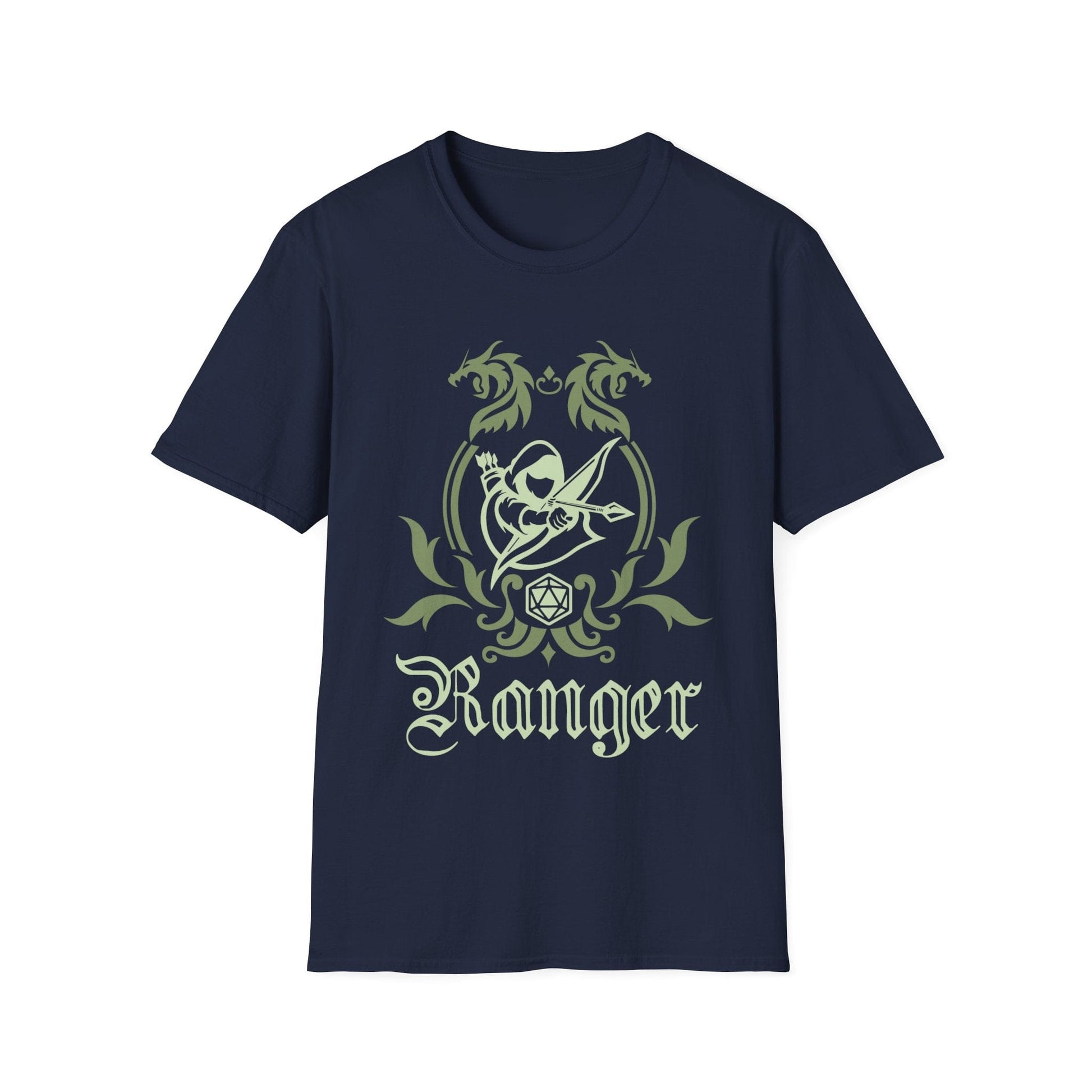 D&D Ranger Class Emblem T-Shirt Sunburst RPG