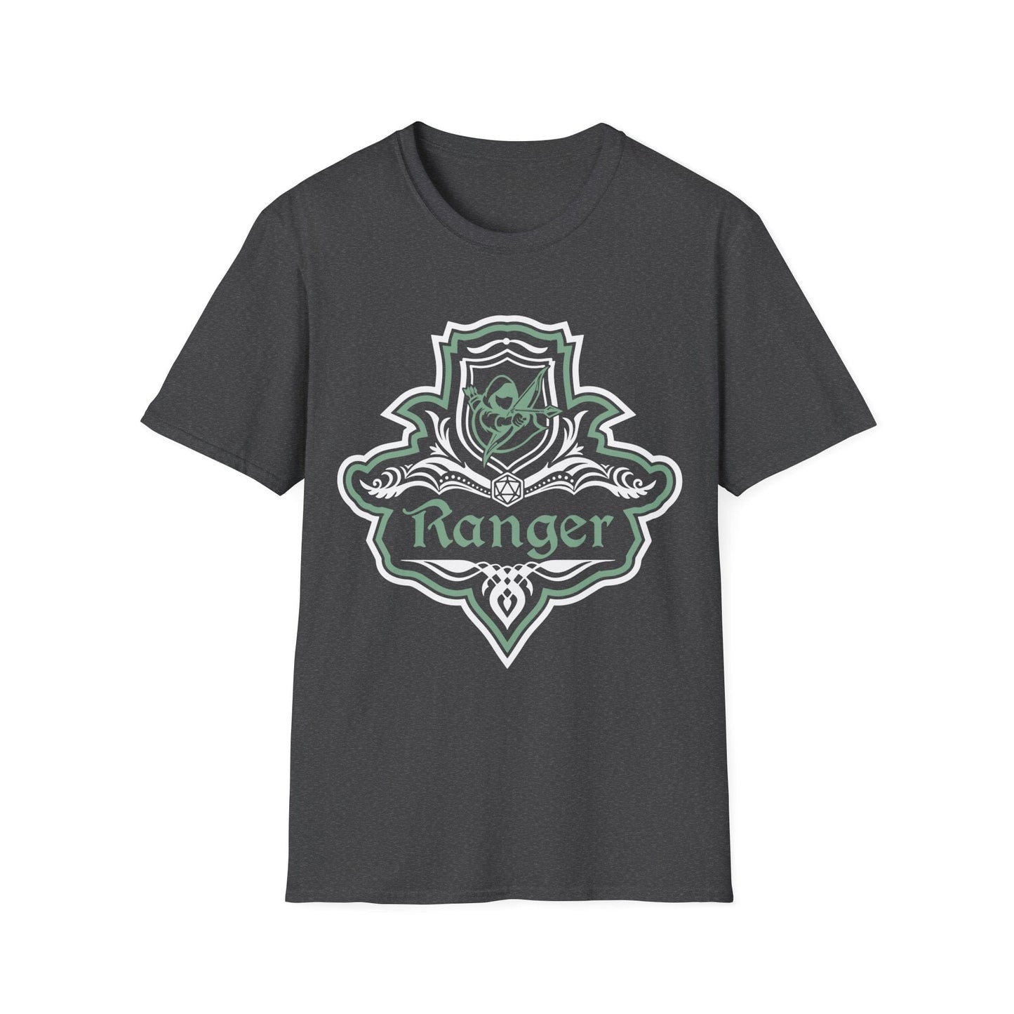 D&D Ranger Class Fancy Emblem Shirt Sunburst RPG