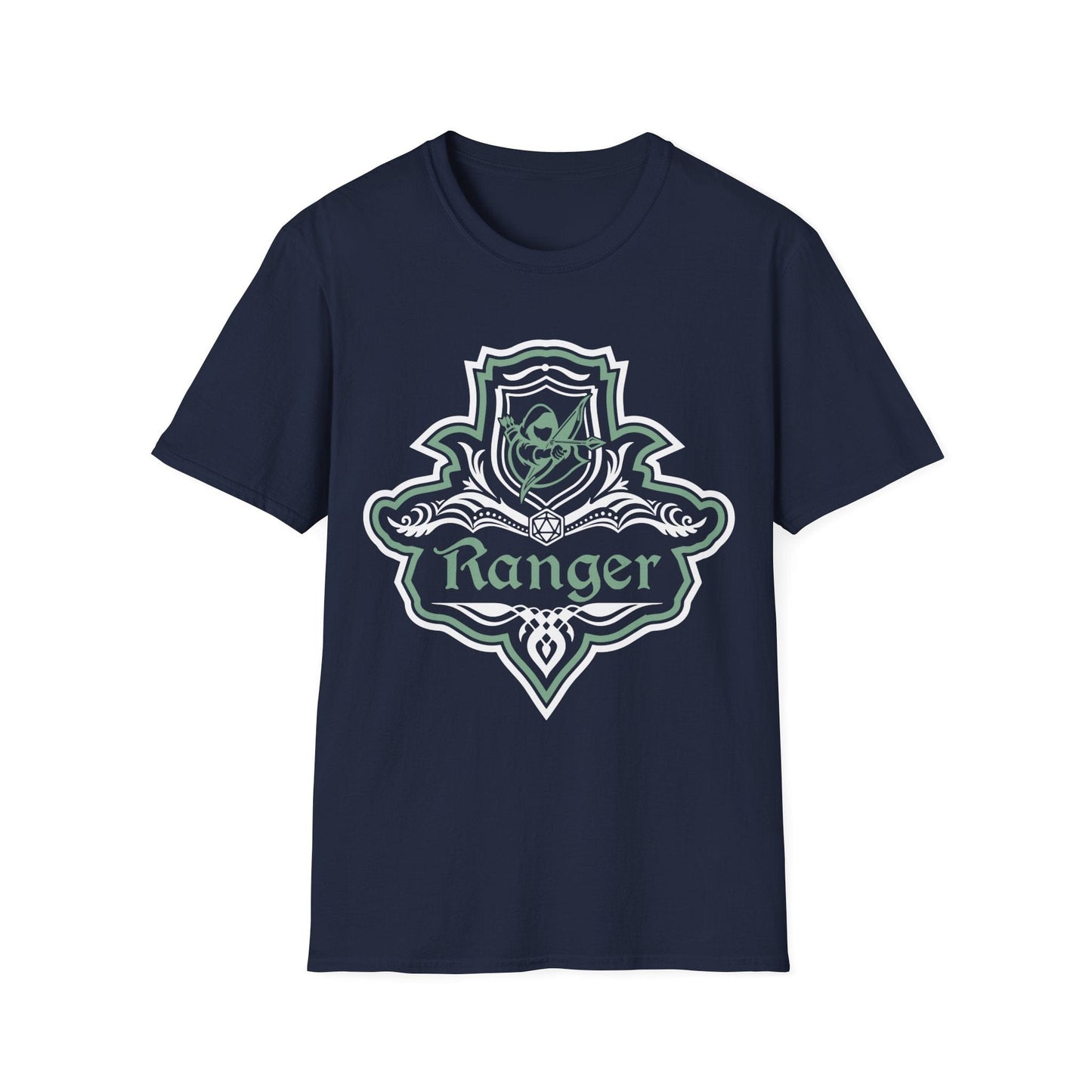 D&D Ranger Class Fancy Emblem Shirt Sunburst RPG