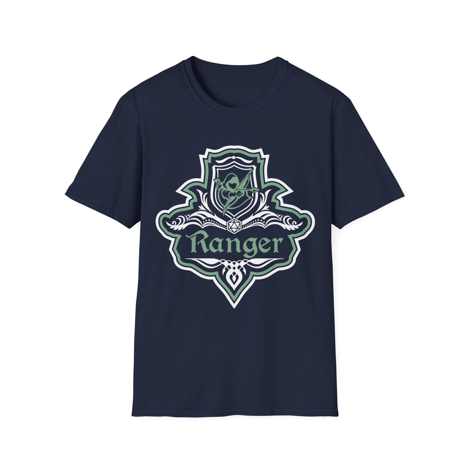 D&D Ranger Class Fancy Emblem Shirt Sunburst RPG