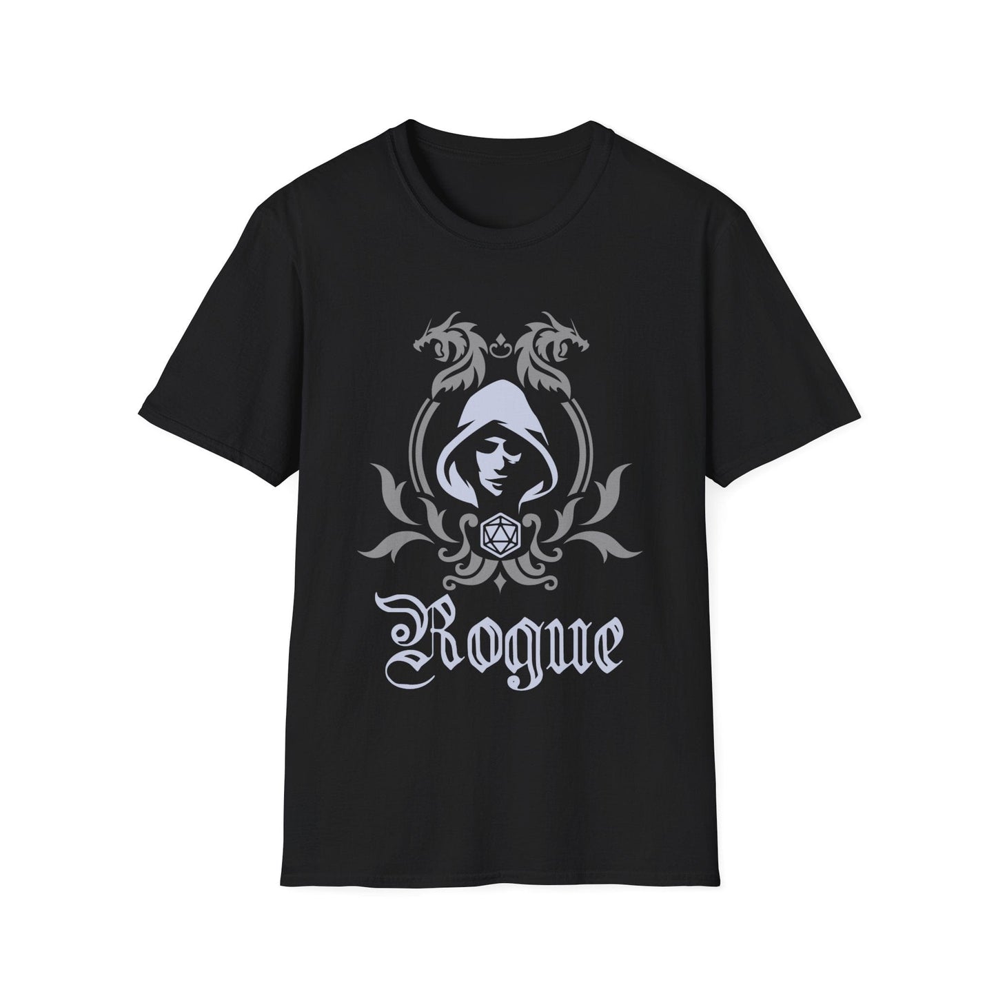 D&D Rogue Class Emblem T-Shirt Sunburst RPG