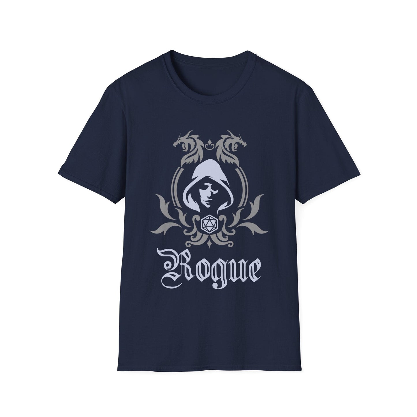 D&D Rogue Class Emblem T-Shirt Sunburst RPG