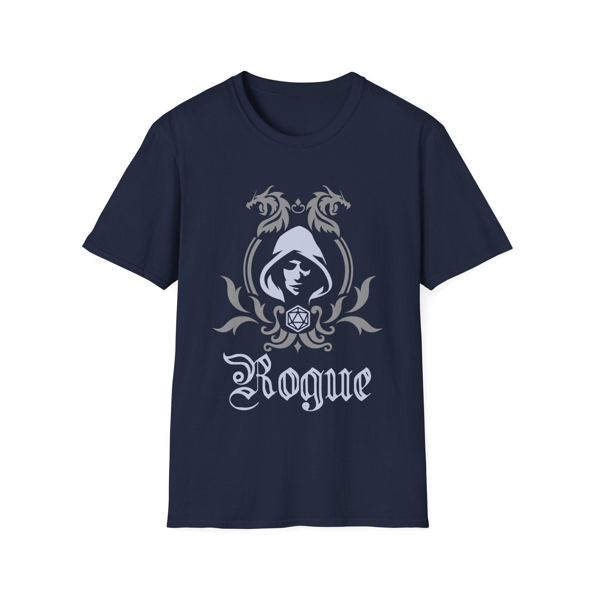 D&D Rogue Class Emblem T-Shirt Sunburst RPG
