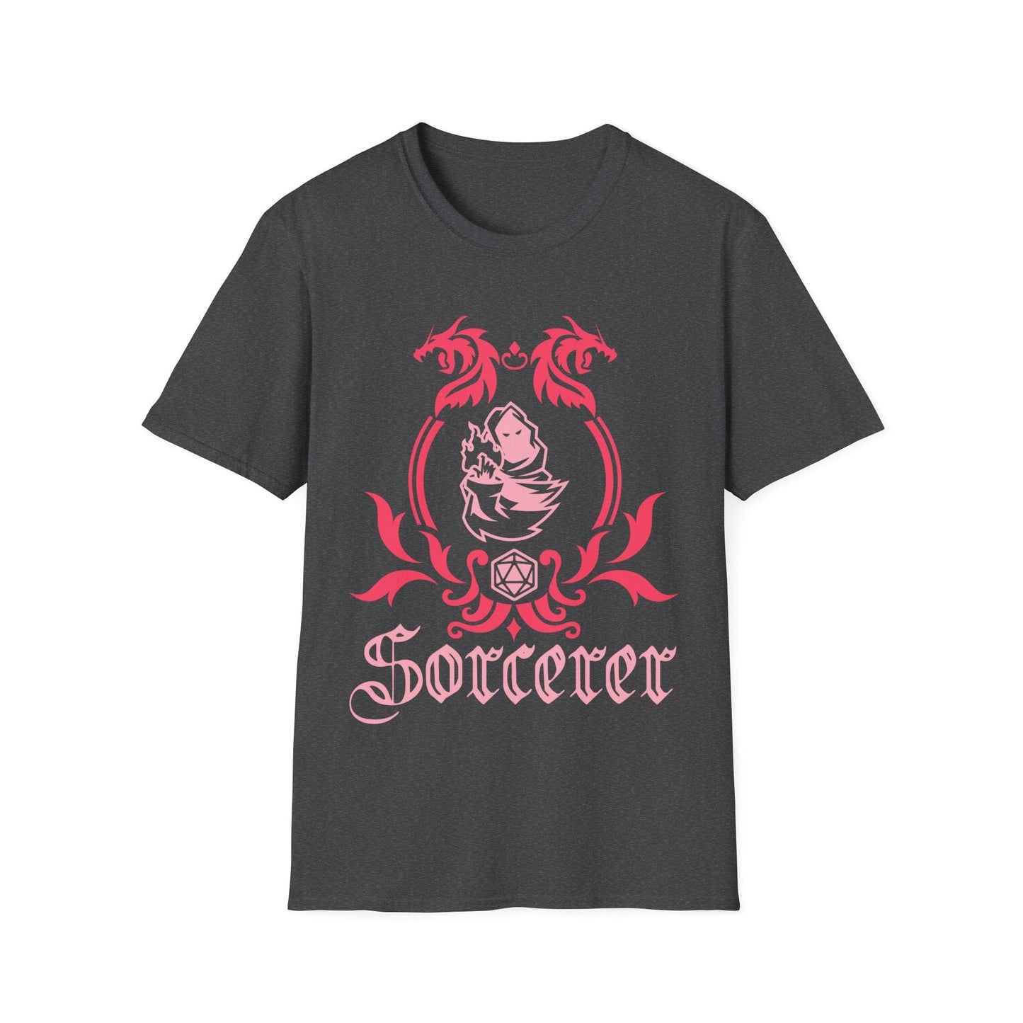 D&D Sorcerer Class Emblem T-Shirt Sunburst RPG