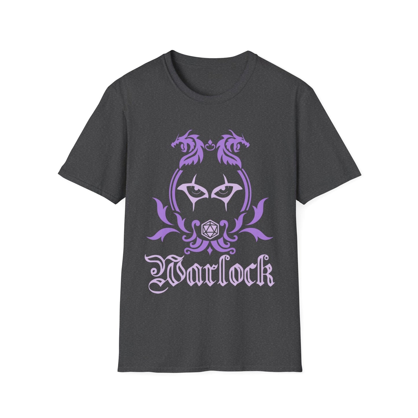 D&D Warlock Class Emblem T-Shirt Sunburst RPG