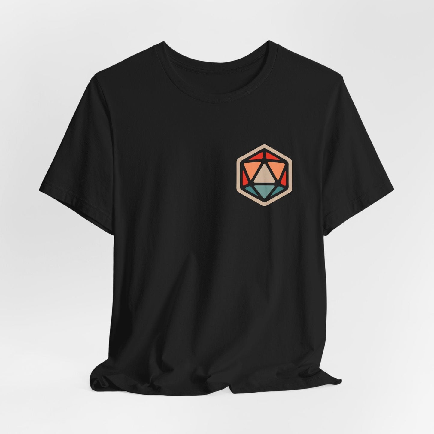 D20 T-shirt Sunburst RPG
