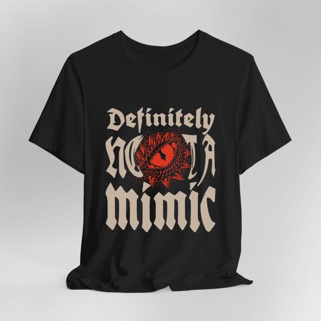 Definitely Not A Mimic Shirt Sunburst RPG