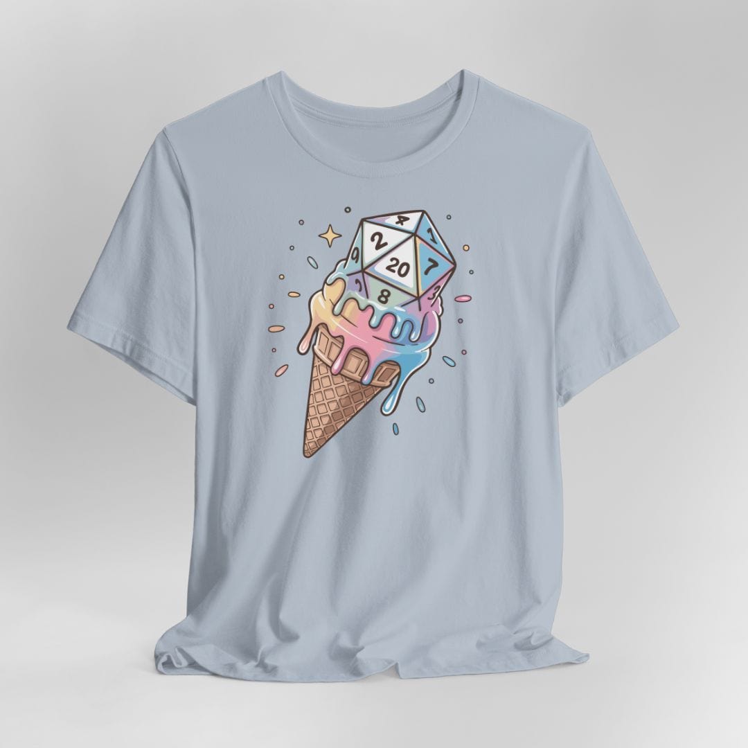 Dice Cream DnD Shirt Sunburst RPG