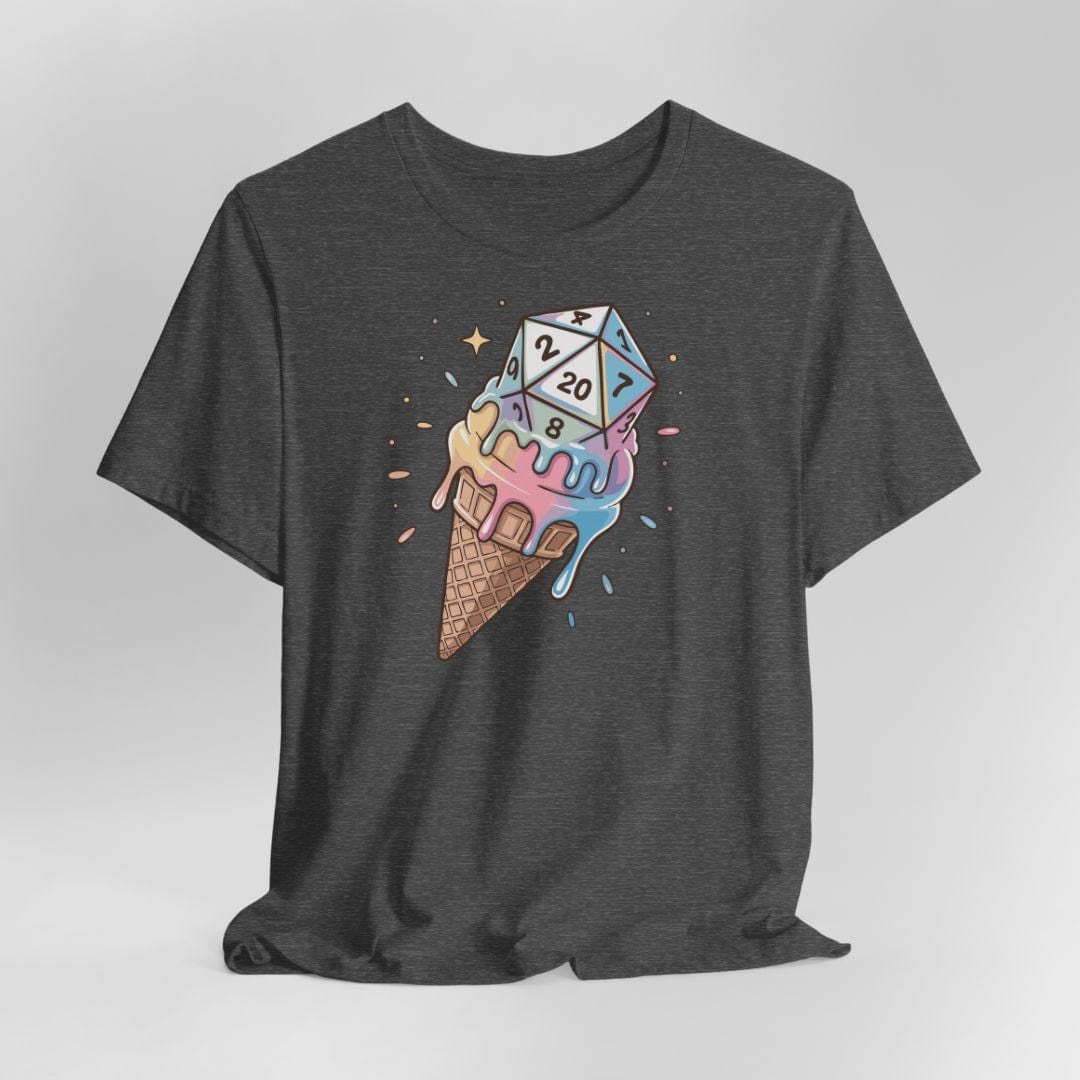 Dice Cream DnD Shirt Sunburst RPG