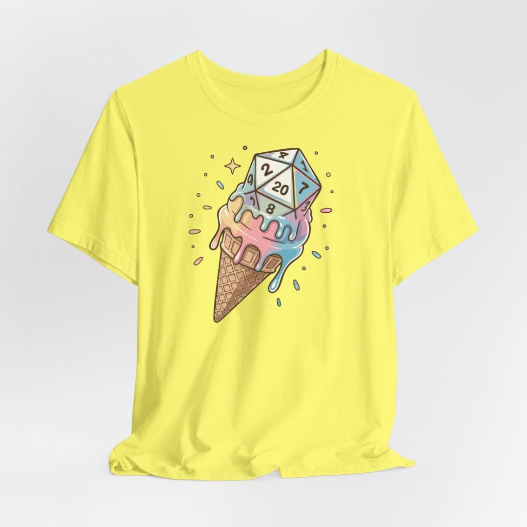 Dice Cream DnD Shirt Sunburst RPG