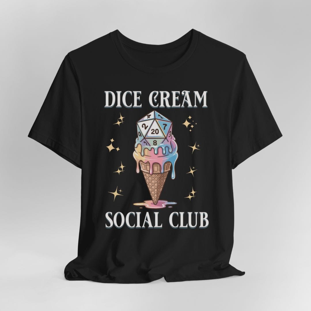 Dice Cream Social Club T-shirt Sunburst RPG